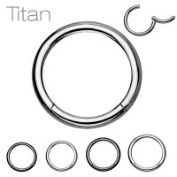 TITAN SEGMENT CLICKER Piercing - 68 Varianten