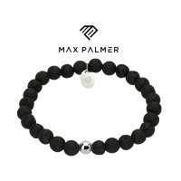 Max Palmer - Armband - Lava Stein