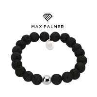 Max Palmer - Armband - Lava Stein