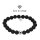 Max Palmer - Armband - Onyx - Matt