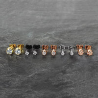 Max Palmer - Ohrstecker mit Swarovski Kristall