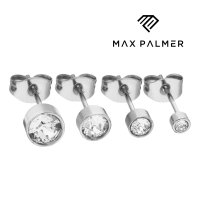 Max Palmer - Ohrstecker - Swarovski Kristall