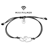 Max Palmer - Armband - Textil - 2 Herzen