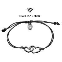 Max Palmer - Armband - Textil - 2 Herzen