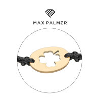 Max Palmer - Armband - Textil - Kleeblatt