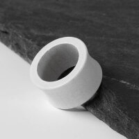 Holz Flesh Tunnel - Weiss