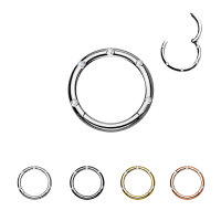 Segmentring Piercing - Klicker - Segmentklicker -...