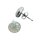 Sterling Silber Ohrstecker - Glitzer - Crystal