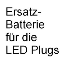 Ersatz-Batterie f&uuml;r LED Plugs