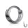 Segmentring-Clicker Piercing mit 3 Ringen