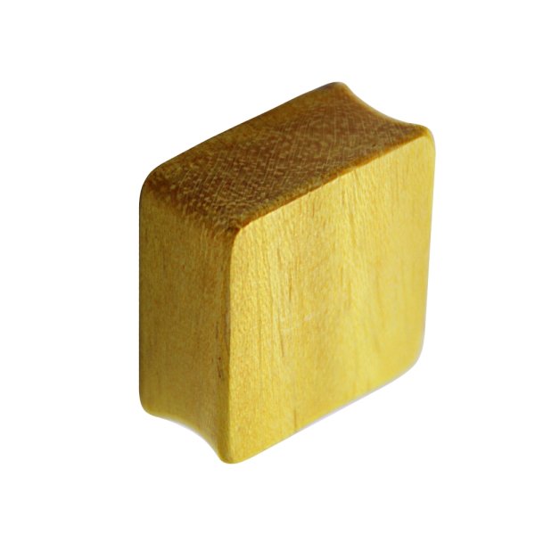 Holz Plug - Viereck - Jackfrucht Holz
