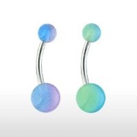 Bauchnabelpiercing - Glow in the dark