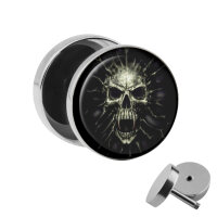 Motiv Fake Plug - Screaming Skull