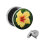 Motiv Fake Plug - Hibiskus - Gelb