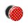 Motiv Fake Plug - Polka Dots - Rot