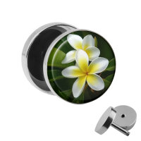 Motiv Fake Plug - Exotische Blume