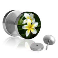 Motiv Fake Plug - Exotische Blume