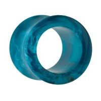 Flesh Tunnel - Kunststoff - Marmor - Blau
