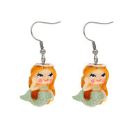 Dangle Earrings - Mermaid