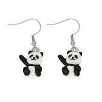 Dangle Earrings - Panda