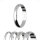 Ring - 925 Silber - Glänzend - 4 Breiten - Silber [08.] - Breite: 2mm - Ringgröße: 56