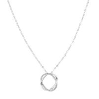 Silberne 925 Sterling Silber Halskette mit...