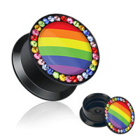 Picture Plug - Regenbogen - Kristall