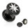 Fake Plug - Schwarz - Gravur - Stern
