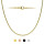 Schlangenkette aus 925 Sterling Silber [19.] Farbe: gold - Länge: 60cm