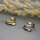 Segmentring-Clicker Piercing mit Ranke und Kristallen