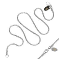 Max Palmer® Silberne Schlangenkette in 21 Varianten aus Edelstahl