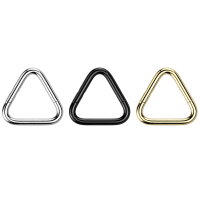 Dreieckiges Titan Segmentring-Clicker Piercing