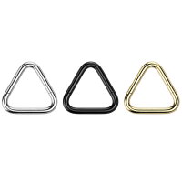 Dreieckiges Titan Segmentring-Clicker Piercing