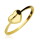 925 Silber Ring mit Herz