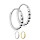925 Sterling Silber mit Kugeln