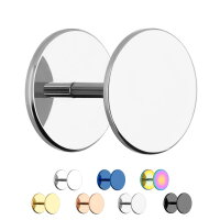 Ohrstecker zum Schrauben - Titan Fake Plug