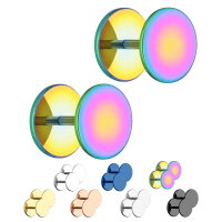 Titan Fake Plug Set - Ohrstecker zum Schrauben
