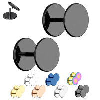 Titan Fake Plug Set - Ohrstecker zum Schrauben