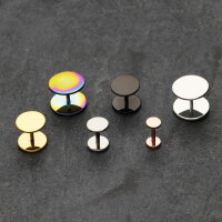 Titan Fake Plug Set - Ohrstecker zum Schrauben