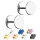 Mattes Titan Fake Plug Set - Ohrstecker zum Schrauben