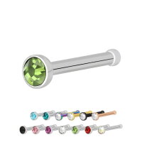 Nasenstecker mit Kristall