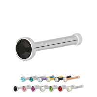 Nasenstecker mit Kristall