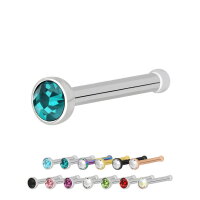 Nasenstecker mit Kristall