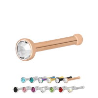 Nasenstecker mit Kristall