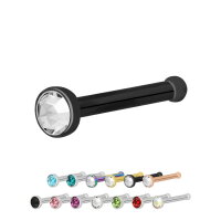 Nasenstecker mit Kristall