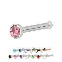 Nasenstecker mit Kristall