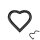 Titan Segmentring-Clicker Herz Piercing