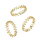 Goldener Ring mit Blättern