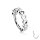Segmentring-Clicker Piercing mit Herzen