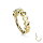 Segmentring-Clicker Piercing mit Herzen